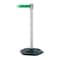 Tensabarrier Barrier Post with Belt, 7 1/2 ft Length, 38 in Post Height, No Legend 886-32-STD-NO-G6X-C - alternate 1