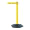 Tensabarrier Barrier Post with Belt, 7 1/2 ft Length, 38 in Post Height, Danger Keep Out 886-35-STD-NO-YDX-C - alternate 1