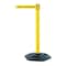 Tensabarrier Barrier Post with Belt, 7 1/2 ft Length, 38 in Post Height, Caution Do Not Enter 886-35-STD-NO-YAX-C - alternate 1