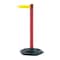 Tensabarrier Barrier Post with Belt, 7 1/2 ft Length, 38 in Post Height, No Legend 886-21-STD-NO-Y5X-C - alternate 1