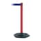 Tensabarrier Barrier Post with Belt, 7 1/2 ft Length, 38 in Post Height, No Legend 886-21-STD-NO-L5X-C - alternate 1