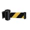 Tensabarrier Belt Barrier, Black, Belt Yellow/Black 896-STD-33-STD-NO-D4X-C - alternate 1
