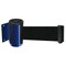 Tensabarrier Belt Barrier, Blue, Belt Color Black 896-STD-23-STD-NO-B9X-C - alternate 1