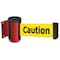 Tensabarrier Retractable Belt Barrier, 7 1/2 ft Length, Caution Do Not Enter, Red 896-STD-21-STD-NO-YAX-C - alternate 1