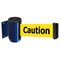 Tensabarrier Belt Barrier, Blue, Belt Color Yellow 896-STD-23-STD-NO-YAX-C - alternate 1