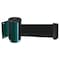 Tensabarrier Belt Barrier, Green, Belt Color Black 896-STD-28-STD-NO-B9X-C - alternate 1