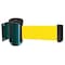 Tensabarrier Belt Barrier, Green, Belt Color Yellow 896-STD-28-STD-NO-Y5X-C - alternate 1