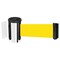 Tensabarrier Belt Barrier, Chrome, Belt Yellow 896-STD-1P-STD-NO-Y5X-C - alternate 1