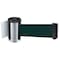 Tensabarrier Belt Barrier, Chrome, Belt Green 896-STD-1S-STD-NO-G6X-C - alternate 1