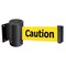Tensabarrier Belt Barrier, Black, Belt Color Yellow 896-STD-33-MAX-NO-YAX-C - alternate 1