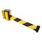 Tensabarrier Belt Barrier, Yellow, Belt Yellow/Black 896-STD-35-MAX-NO-D4X-C - alternate 1