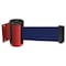 Tensabarrier Belt Barrier, Red, Belt Color Blue 896-STD-21-MAX-NO-L5X-C - alternate 1