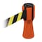 Tensabarrier Retractable Barrier Tape, Orange, 156 in Length TC114-30-MAX-NO-D4X-C - alternate 1