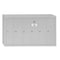 Salsbury Industries Mailbox, Aluminum, Powder Coated, 6 Doors, Surface, - 3506ASU - alternate 1