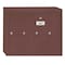 Salsbury Industries Mailbox, Bronze, Powder Coated, 4 Doors, Surface, - 3504ZSU - alternate 1