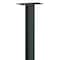 Salsbury Industries Pedestal, Black, Powder Coated, In Ground, Mail Chest 4385BLK - alternate 1