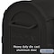 Salsbury Industries Mailbox, Black, Powder Coated, 1 Doors, Pedestal 4850BLK - alternate 2