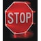 Tapco LED Stop Sign, Stop, White/Red, 36" W, 36" H 2180-00205 - alternate 1