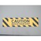 Zoro Select Floor sign, 6 in Height, 24 in Width, No Text 3YTT7 - alternate 3