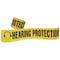 Condor Floor Marking Tape, Message, Black, Yellow, 3 in W., 5.5 mil Thickness WTP104 - alternate 1