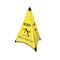 Handy Cone Floor sign, 18 in H, Nylon, English, 17177I 17177I - alternate 3