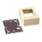 Legrand Shallow Switch and Receptacle Box, 500, 700 Series, 2 Channel, 2.87 in W, 0.937 in H, 4.62 in L V5748S - alternate 1