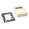 Legrand Flush Type Box Extension Adapter, 500, 700 Series, 2 Channel, 2.87 in W, 0.937 in H, 4.62 in L V5751 - alternate 1