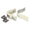 Legrand External Elbow Raceway, 2400D Series, 2 Channel, 6-1/2 in W, 1.87 in H, 6-1/2 in L, Ivory V2418DFO - alternate 1