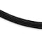 Lawrence Metal Classic Barrier Rope, 6 ft, Black ROPE-VELR-33-06/0-X-XXXX-XX - alternate 2