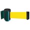 Tensabarrier Belt Barrier, Green, Belt Color Yellow 896-STD-28-MAX-NO-Y5X-C - alternate 1