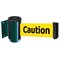 Tensabarrier Belt Barrier, Green, Belt Color Yellow 896-STD-28-MAX-NO-YAX-C - alternate 1