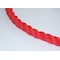Lawrence Metal Barrier Rope, 1-1/2 In x 6 ft, Red ROPE-TWST-21-06/0-X-XXXX-XX - alternate 3