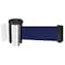 Tensabarrier Belt Barrier, Chrome, Belt Color Blue 896-STD-1P-MAX-NO-L5X-C - alternate 1
