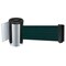 Tensabarrier Belt Barrier, Chrome, Belt Color Green 896-STD-1S-MAX-NO-G6X-C - alternate 1