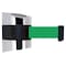 Tensabarrier Belt Barrier, Chrome, Belt Color Green 897-15-S-1P-NO-G6X-C - alternate 1
