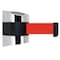 Tensabarrier Belt Barrier, Chrome, Belt Color Red 897-15-S-1P-NO-R5X-C - alternate 1