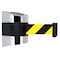 Tensabarrier Belt Barrier, Chrome, Belt Yellow/Black 897-15-S-1P-NO-D4X-C - alternate 1