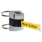 Tensabarrier Belt Barrier, Chrome, Belt Color Yellow 897-15-C-1P-NO-YAX-A - alternate 1