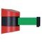 Tensabarrier Belt Barrier, Red, Belt Color Green 897-15-S-21-NO-G6X-C - alternate 1