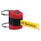 Tensabarrier Belt Barrier, Red, Belt Color Yellow 897-15-C-21-NO-YEX-A - alternate 1