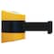 Tensabarrier Belt Barrier, Yellow, Belt Color Black 897-15-S-35-NO-B9X-C - alternate 1