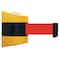 Tensabarrier Belt Barrier, Yellow, Belt Color Red 897-15-S-35-NO-R5X-C - alternate 1