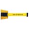 Tensabarrier Belt Barrier, Yellow, Belt Color Yellow 897-15-S-35-NO-YEX-C - alternate 1