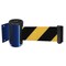 Tensabarrier Belt Barrier, Blue, Belt Yellow/Black 896-STD-23-MAX-NO-D4X-C - alternate 1