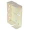 Legrand Internal Elbow Raceway, 4000 Series, 1 Channel, 4-3/4 in W, 1-1/2 in H, 3 in L, Ivory V4017 - alternate 1
