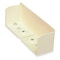 Legrand Blank End, 4000 Series, 1 Channel, 4.75 in W, 1.25 in H, 1.25 in L, Ivory V4010B - alternate 1