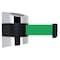 Tensabarrier Belt Barrier, Chrome, Belt Color Green 897-24-S-1P-NO-G6X-C - alternate 1