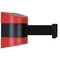 Tensabarrier Belt Barrier, Red, Belt Color Black 897-24-S-21-NO-B9X-C - alternate 1