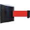 Tensabarrier Belt Barrier, Black, Belt Color Red 897-24-S-33-NO-R5X-C - alternate 1