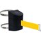 Tensabarrier Belt Barrier, Black, Belt Color Yellow 897-24-C-33-NO-Y5X-A - alternate 1